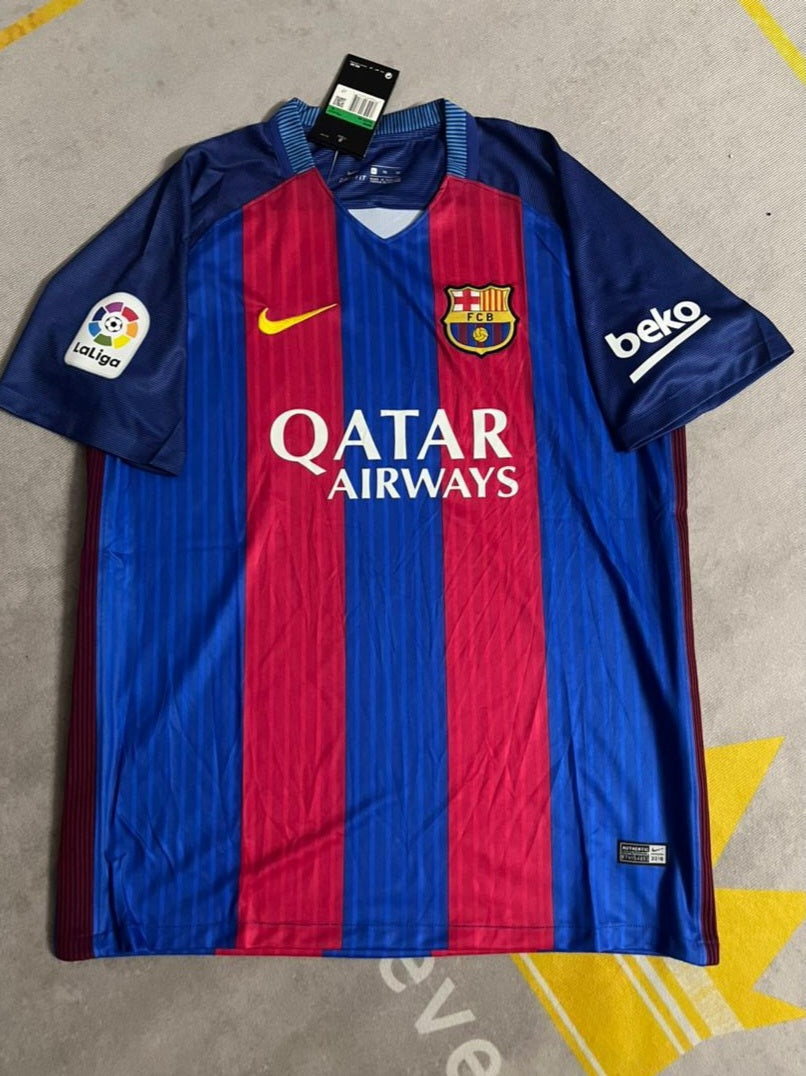 Lionel Messi Barcelona 2016-2017 Season Jersey Trikot Pulses Football