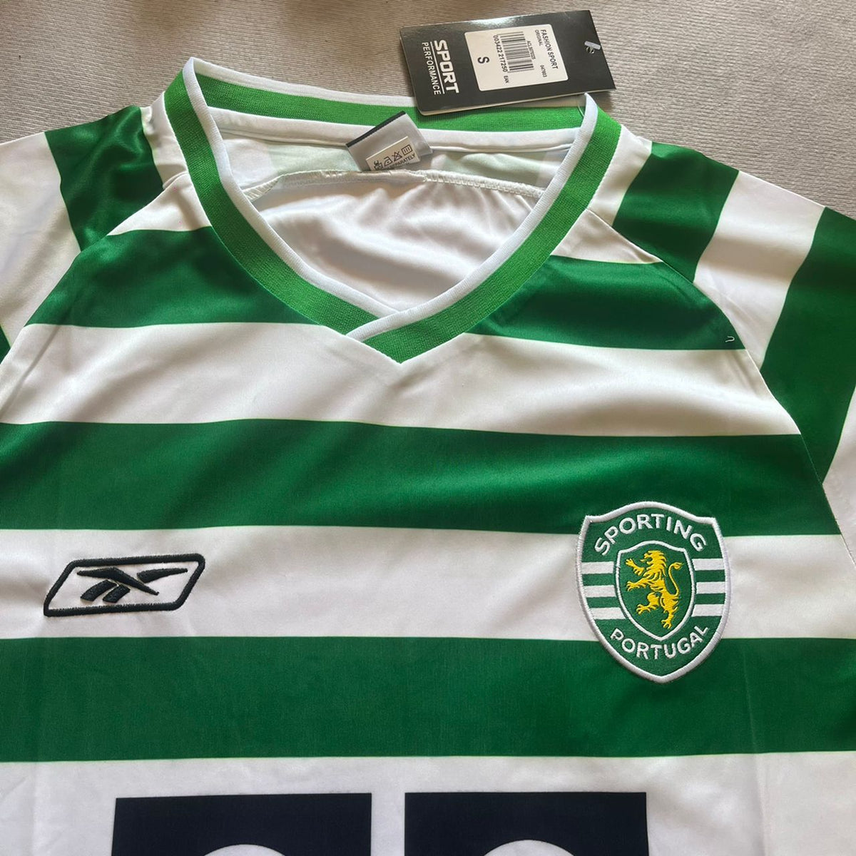 Cristiano Ronaldo 28 – Sporting CP Lisbon 2001–2003 Retro Kit Jersey – | Trikot | Maillot Soccer Shirt Pulses Football