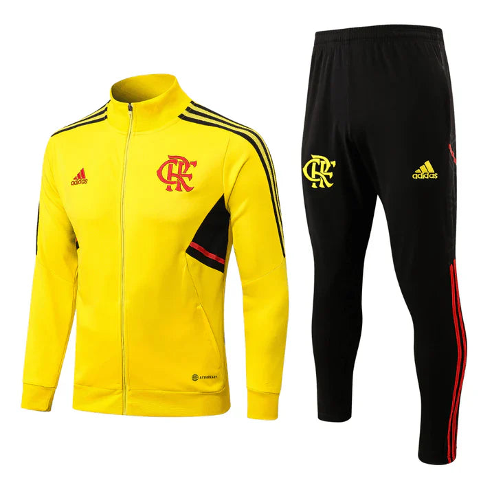 Conjunto Flamengo 23-24 Amarelo