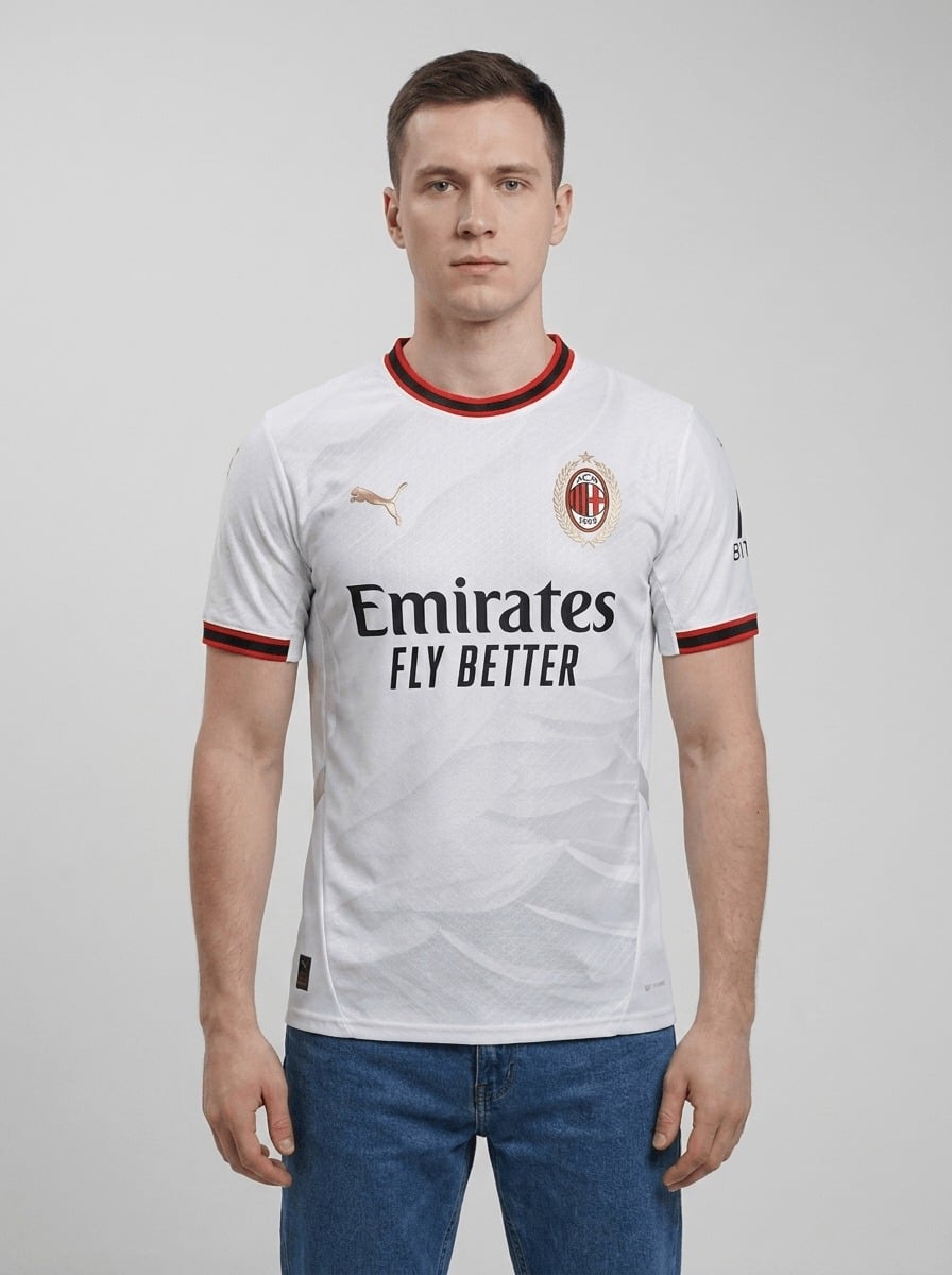 AC Milan 2026/27 Away Player Jersey Pulses Football