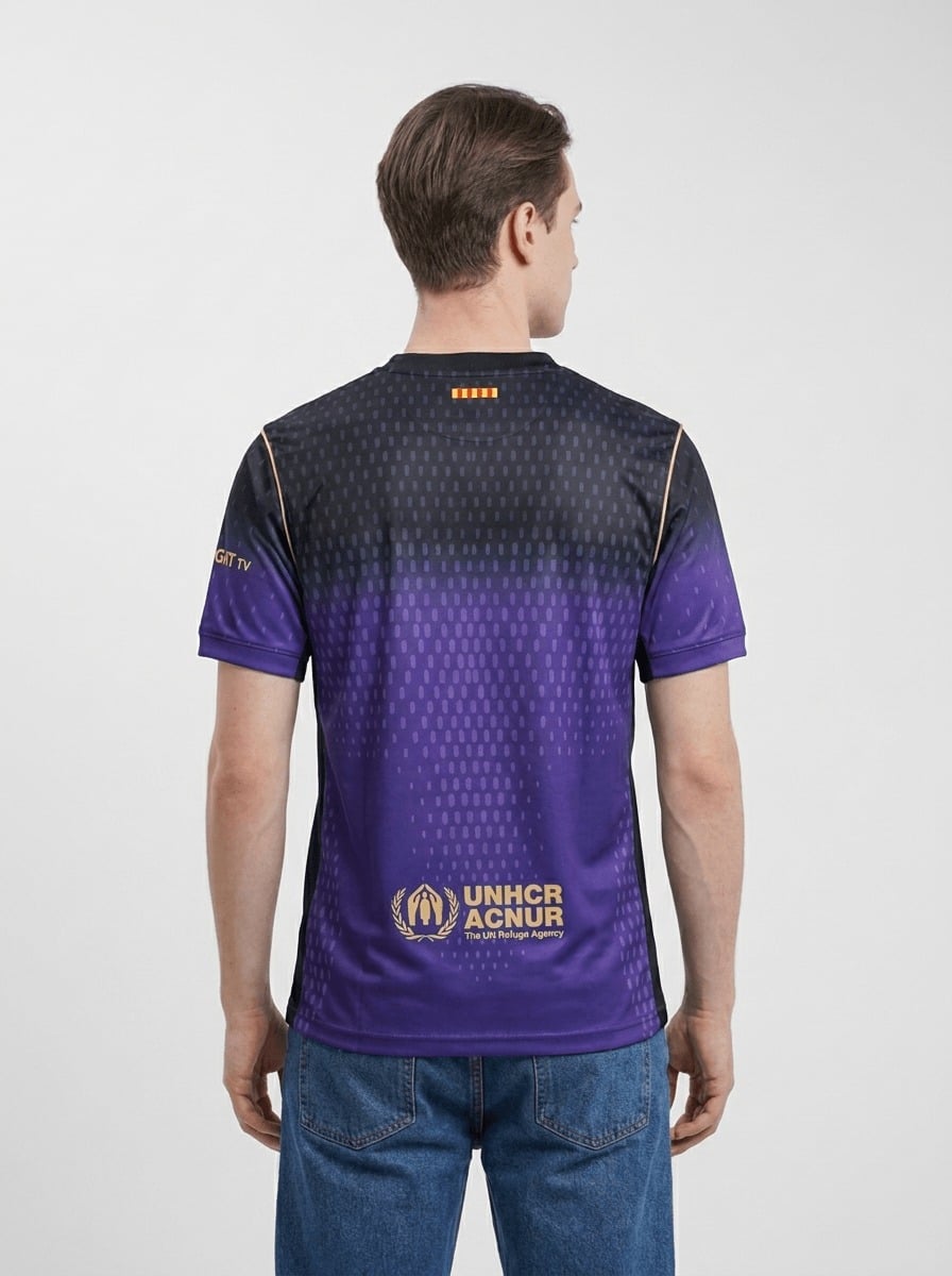 Barcelona 2026/27 Away Jersey Pulses Football