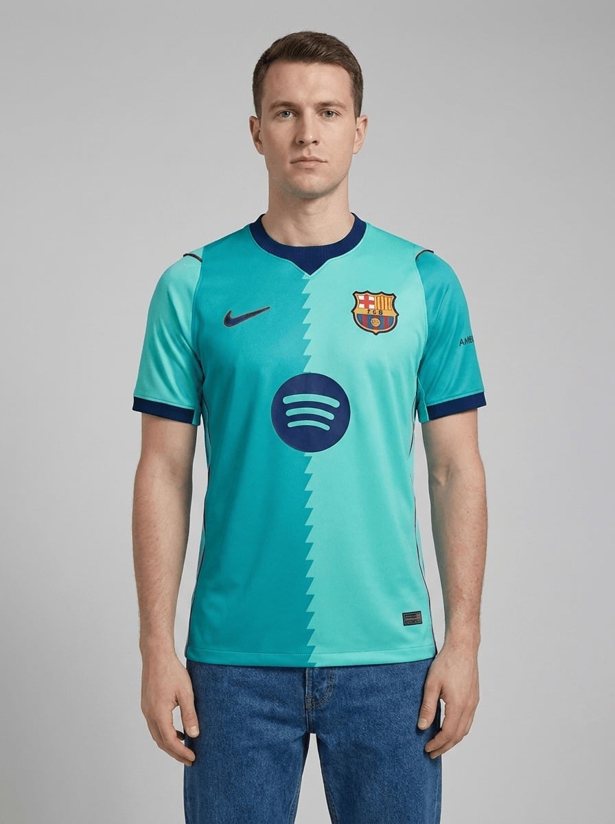 Barcelona 2026/27 Third Jersey Pulses Football
