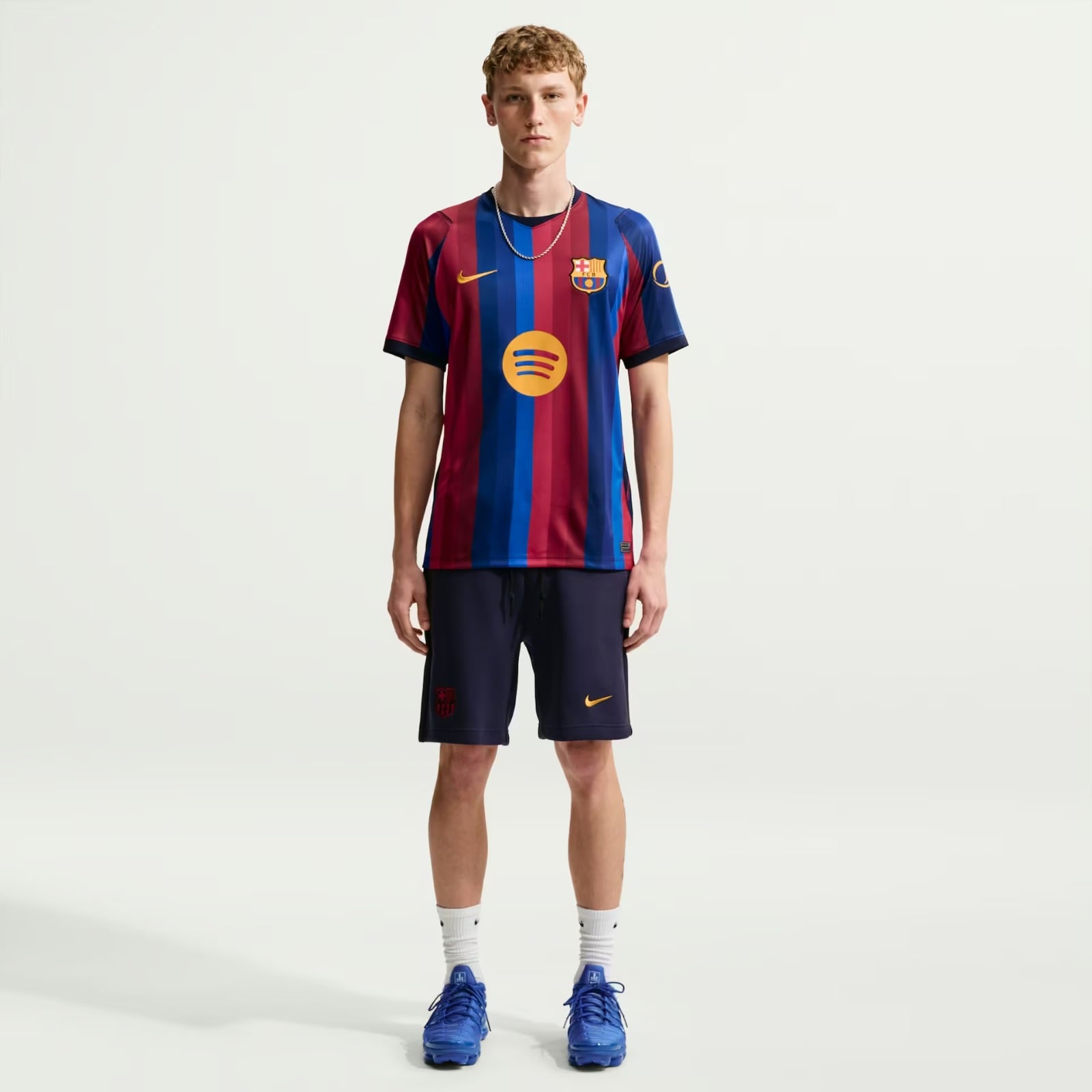 Barcelona 2026/27 Home Jersey Pulses Football