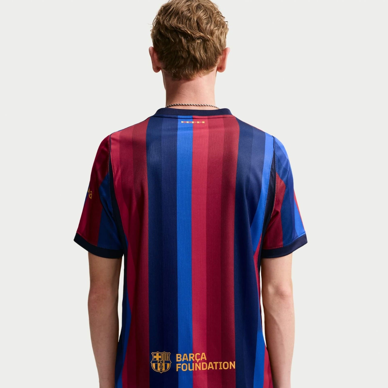 Barcelona 2026/27 Home Jersey Pulses Football