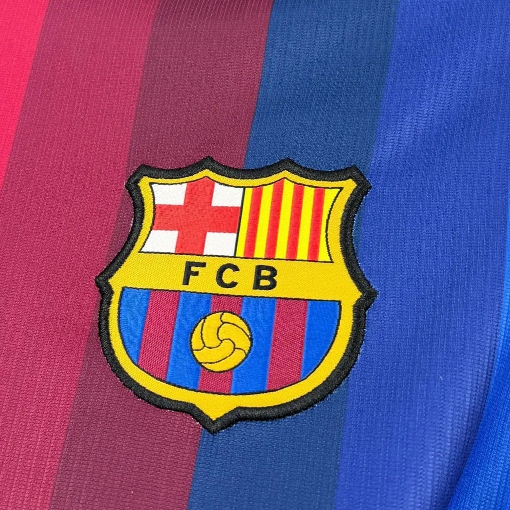Barcelona 2026/27 Home Jersey Pulses Football