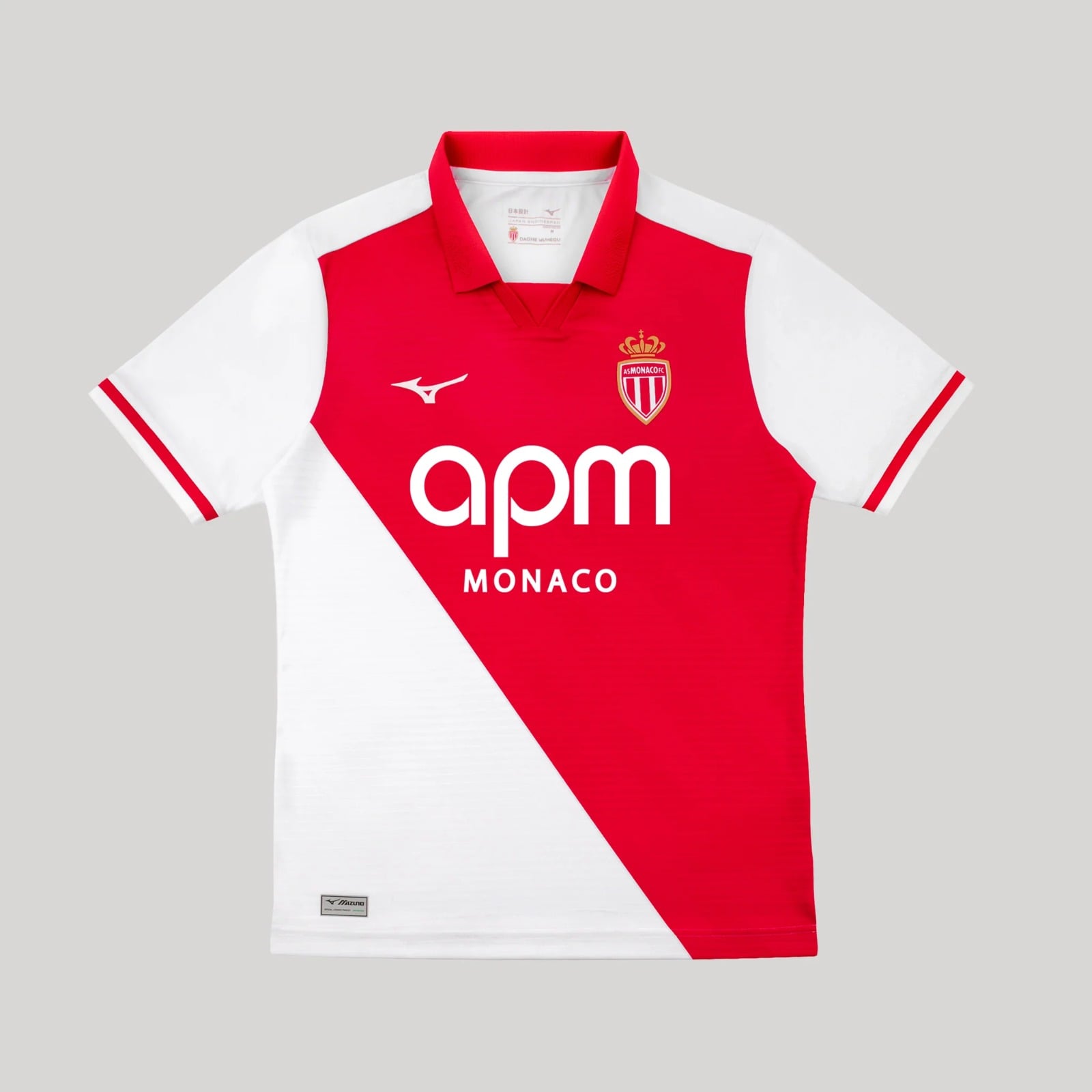 Monaco 2026/27 Home Jersey Pulses Football