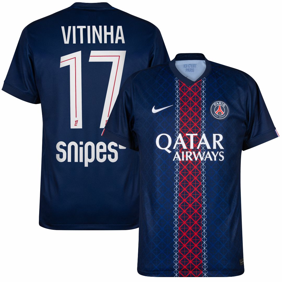 PSG home 25/26 #17 Vitinha