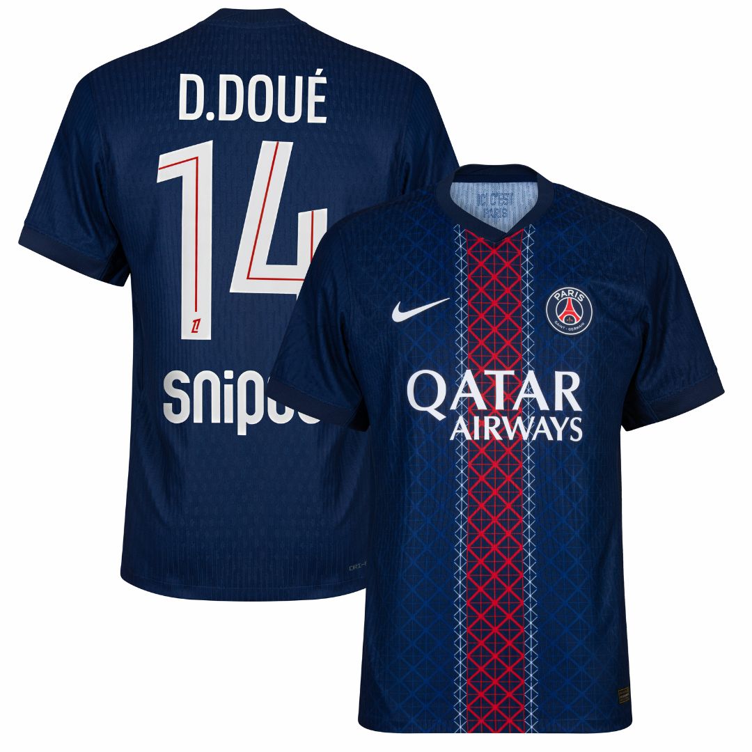 PSG home 25/26 #14 D.Doué