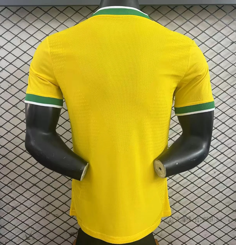 Flamengo Brasil 2026 - Amarelo+Verde Player [Slim Fit] Pulses Football