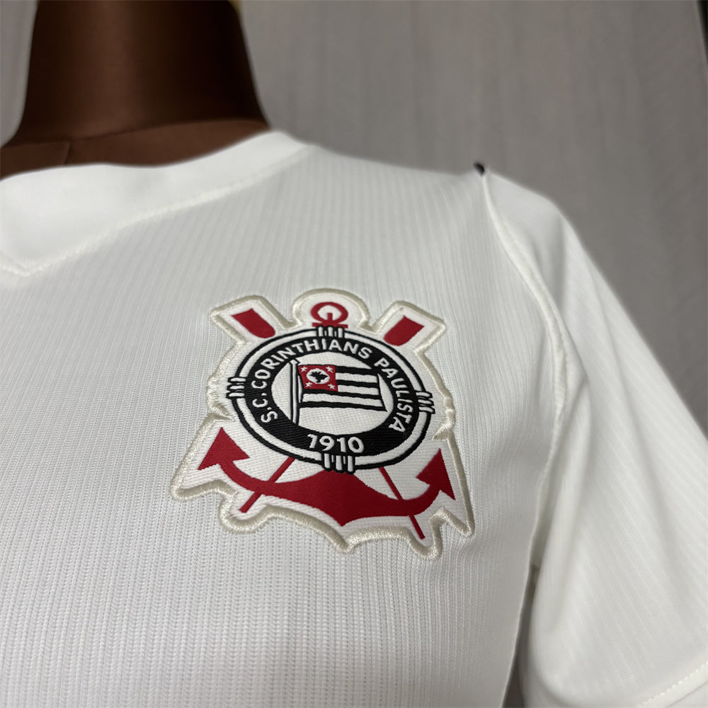 Camisa Corinthians home Woman Feminina 2026/27 Pulses Football