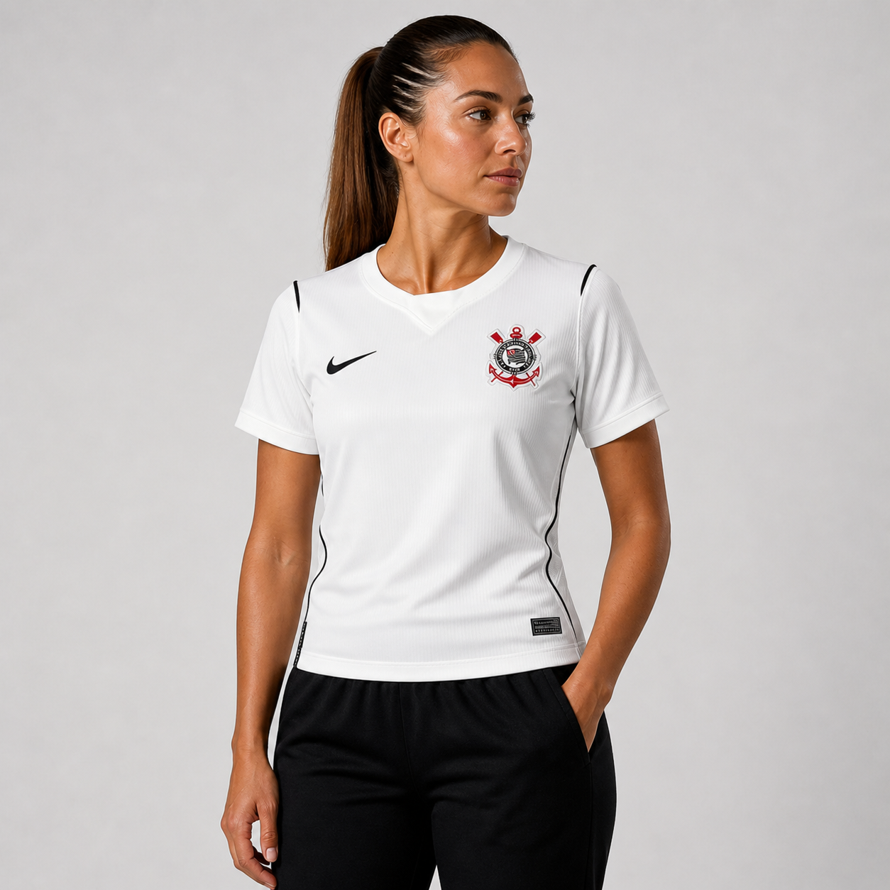 Camisa Corinthians home Woman Feminina 2026/27 Pulses Football
