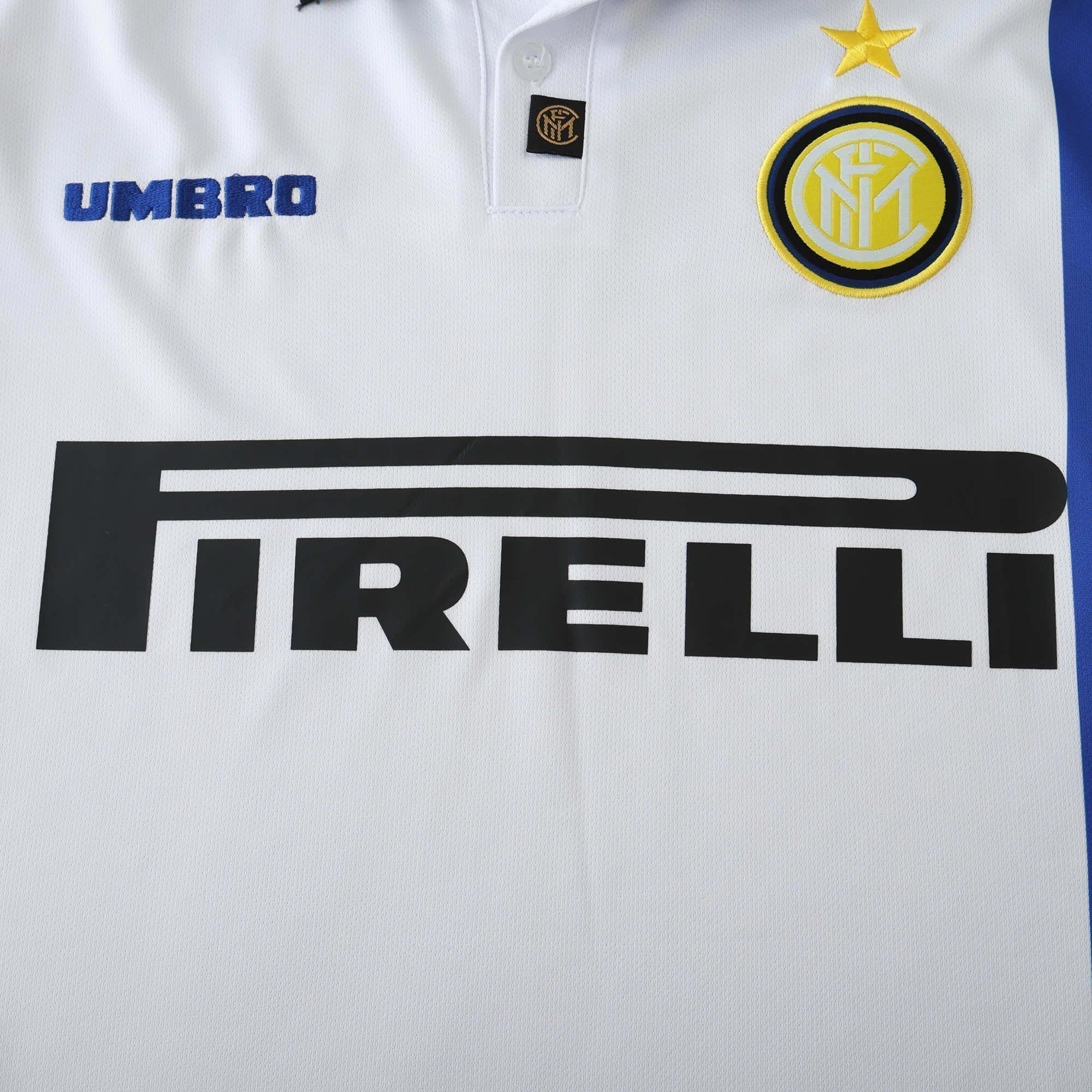 Inter Milan - Retro Away 1997/19 Jersey Pulses Football