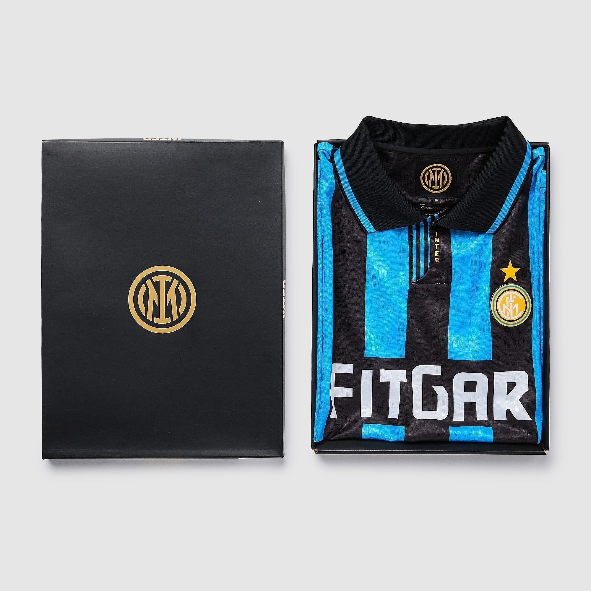 Inter Milan - Retro Home 1994/95 Jersey Pulses Football