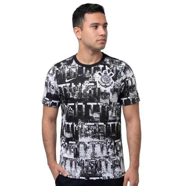 Camiseta Corinthians 2026 Pré-Jogo Pulses Football