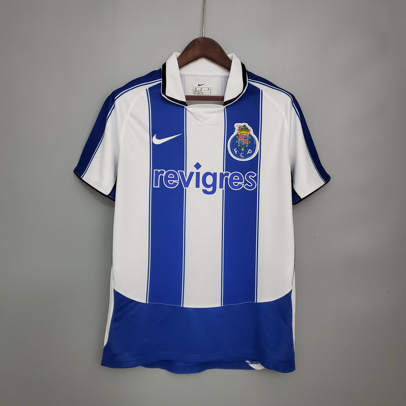 Camisa Porto Titular 03/04 - Versão Retro