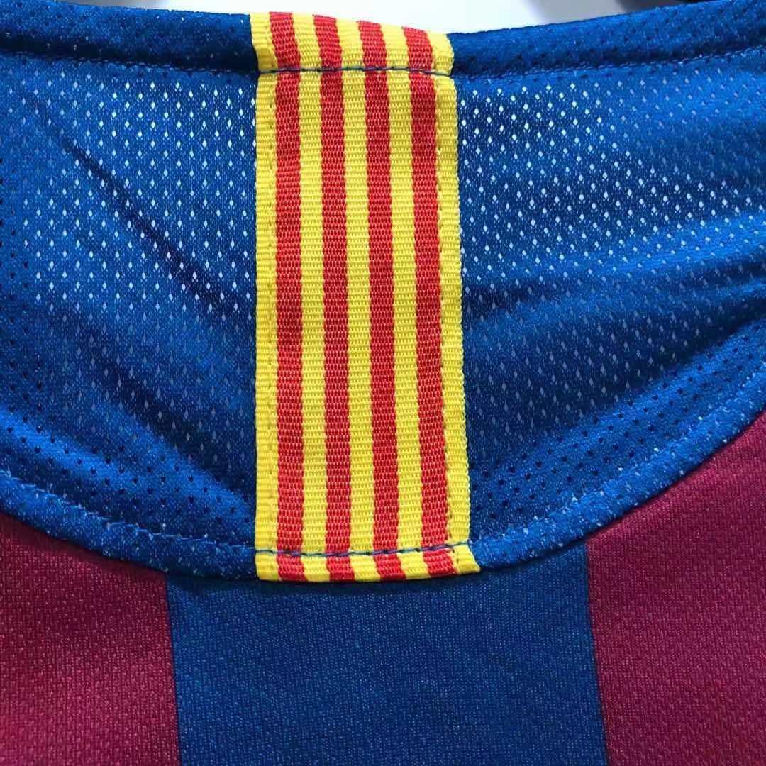 Lionel Messi #30 Barcelona 2006 Champions League Final Retro Football Jersey Soccer Shirt Pulses Football
