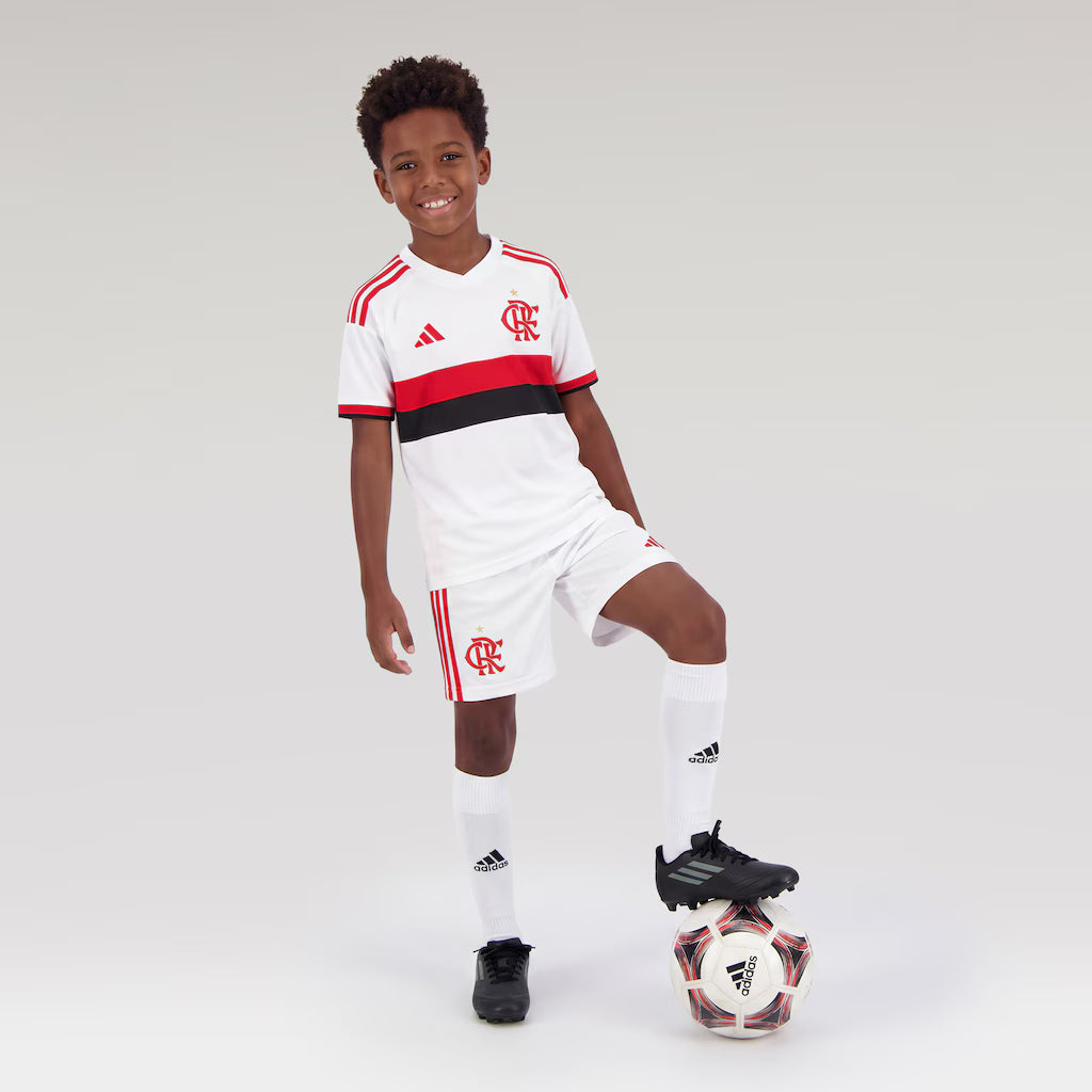 Camisa do Flamengo II 2027 Kit Kids Infantil Pulses Football