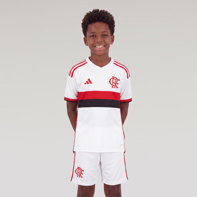 Camisa do Flamengo II 2027 Kit Kids Infantil Pulses Football