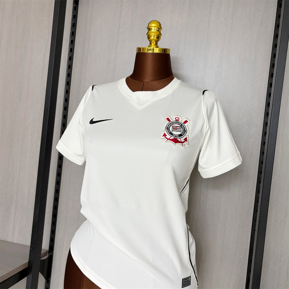 Camisa Corinthians home Woman Feminina 2026/27 Pulses Football