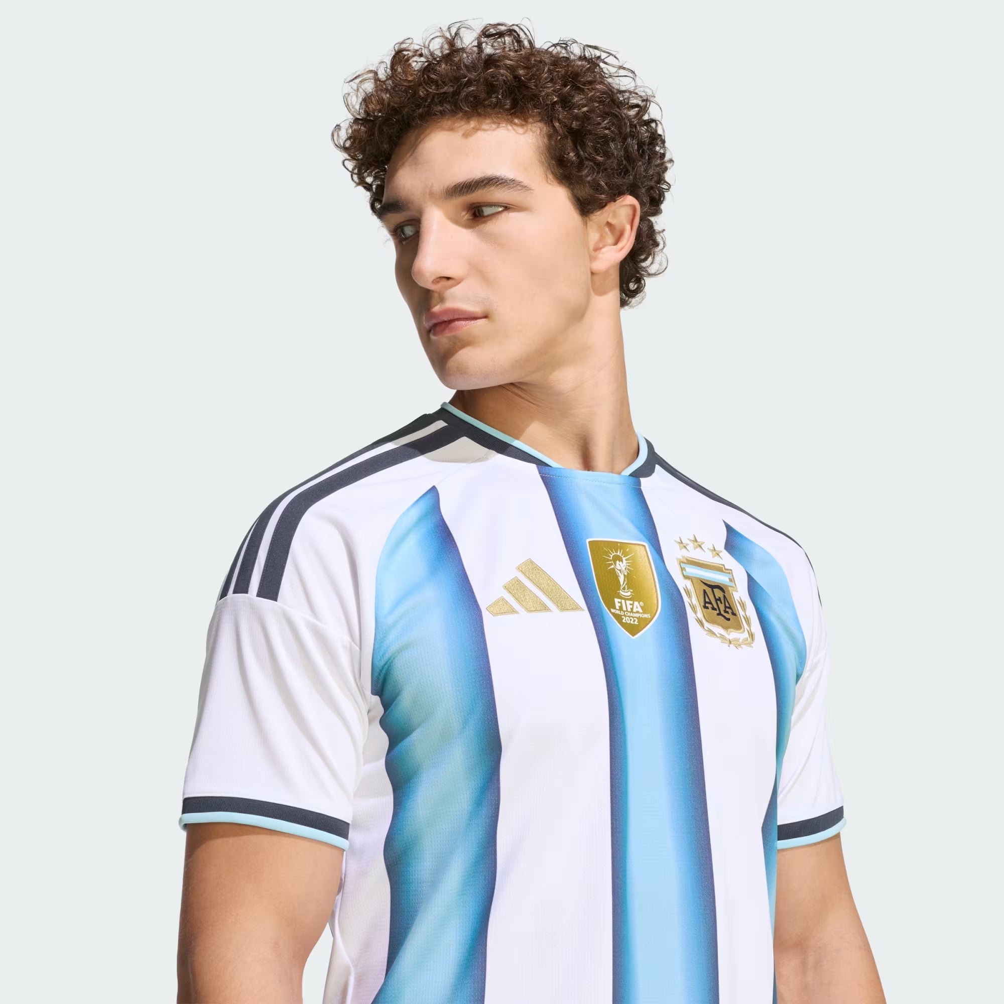 Argentina Home Fan Jersey Shirt 2026 World Cup Pulses Football