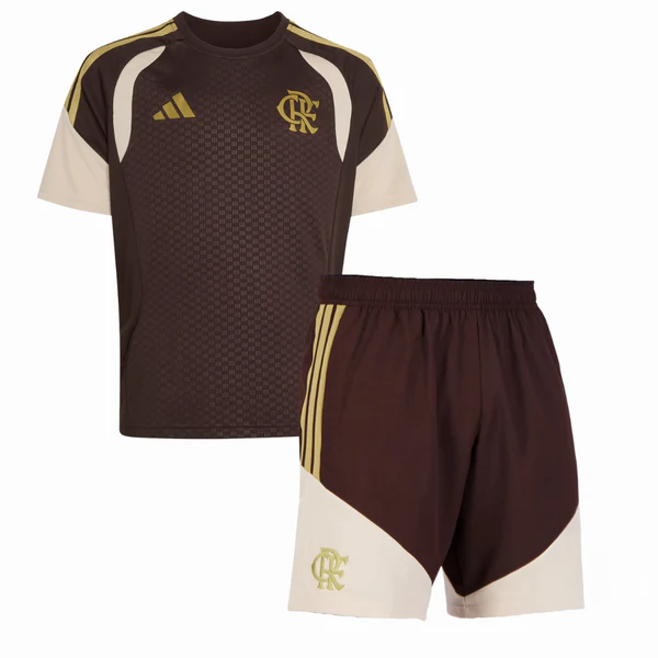 Conjunto Infantil Flamengo Treino Tecnico 2026 Kit Kids