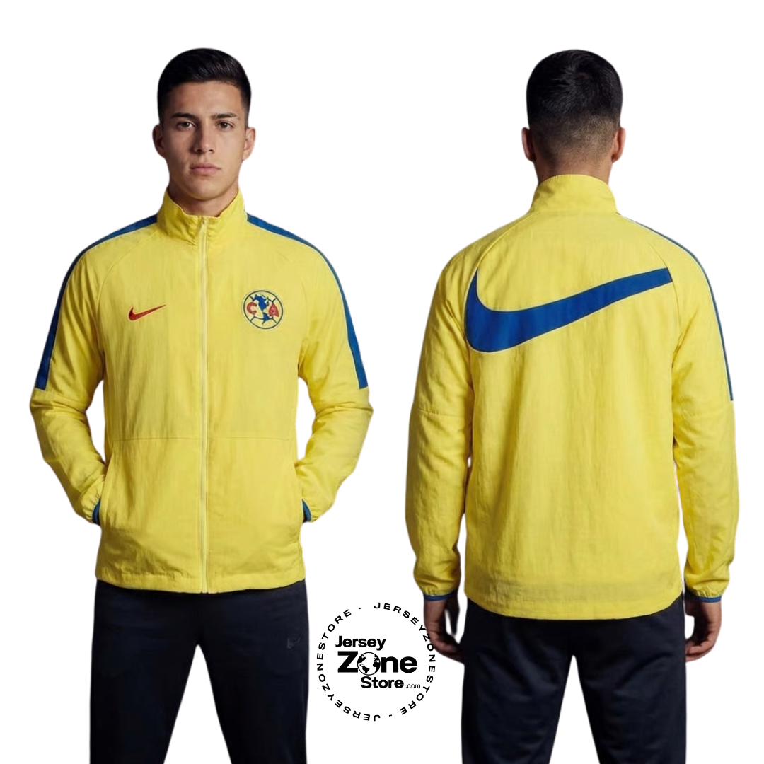 2026 Club America Yellow Jacket Windbreaker