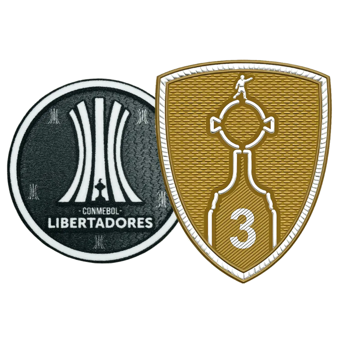 Patches Libertadores 3 Trophies +5€