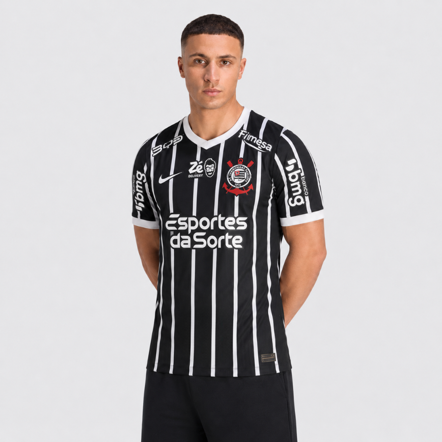 Corinthians 2026/27 II Away ALL SPONSOR - Player Version [Slim Fit] Pulses Football