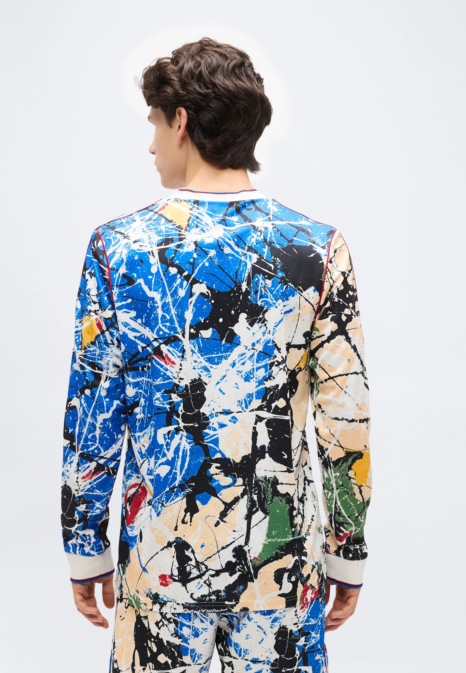 MANCHESTER UNITED STONE ROSES LONG SLEEVE JERSEY