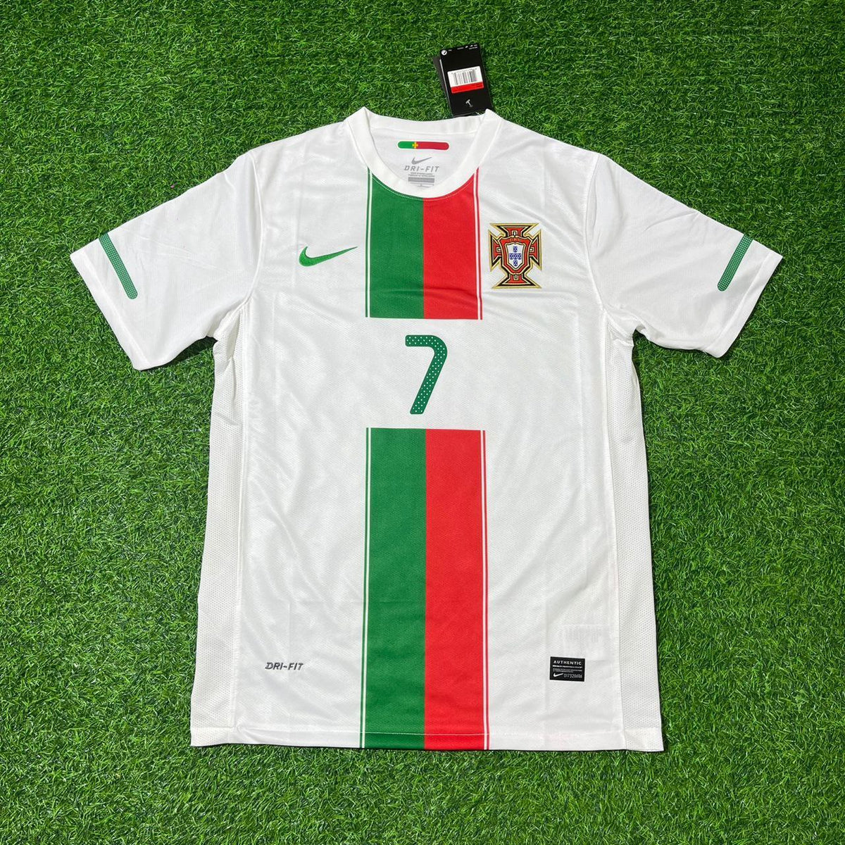 Cristiano Ronaldo Portugal 2010 World Cup Retro Jersey Trikot Maglia Soccer Shirt Pulses Football