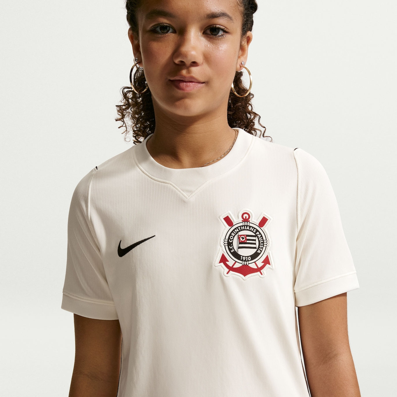 Camisa Corinthians Home 2027 Kit Kids Infantil Pulses Football
