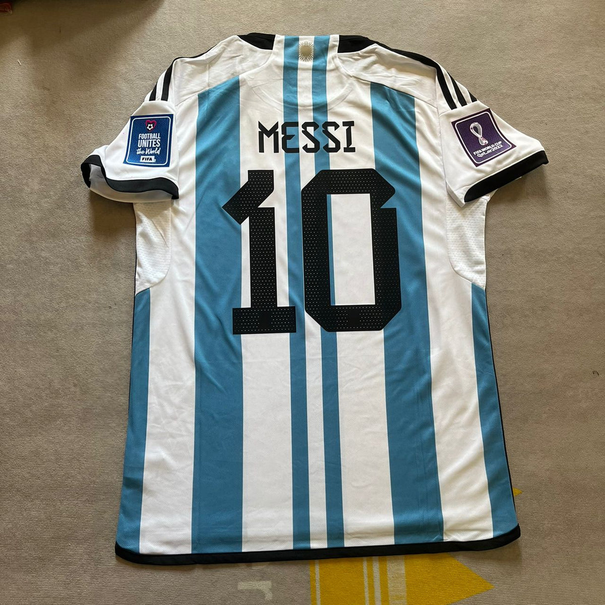 Lionel MEssi Argentina  2025 Copa America Short Sleeve Away Jersey Soccer Shirt Pulses Football