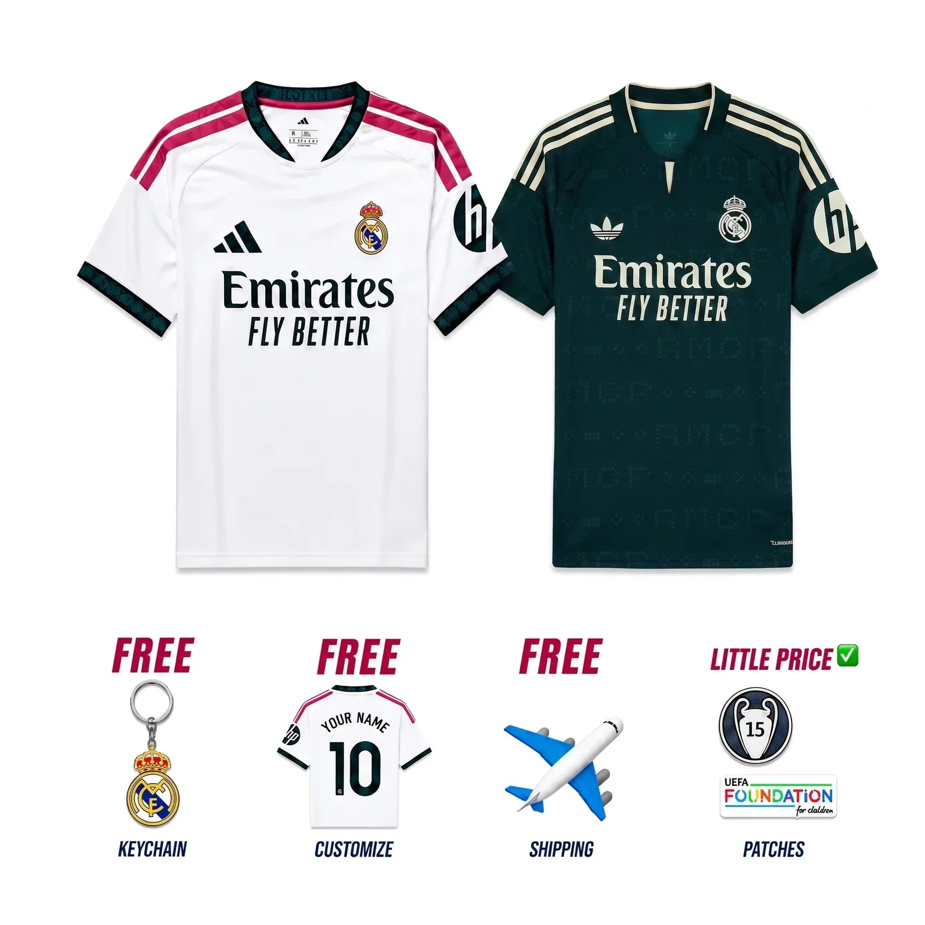 Combo Home, Away 26/27 Fan Shirt Pulses Football