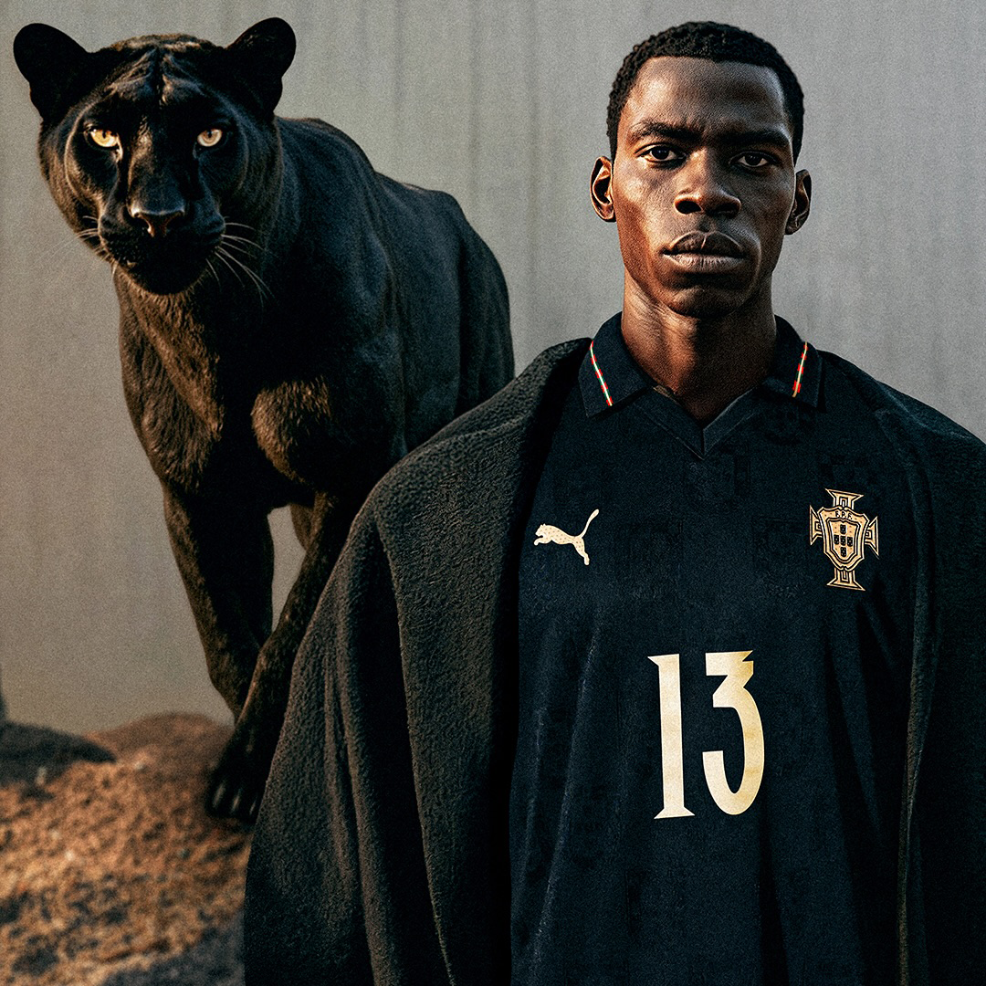 Edição Especial Pantera Negra – Camisola da Seleção de Portugal EUSÉBIO 2026/27! 🔥