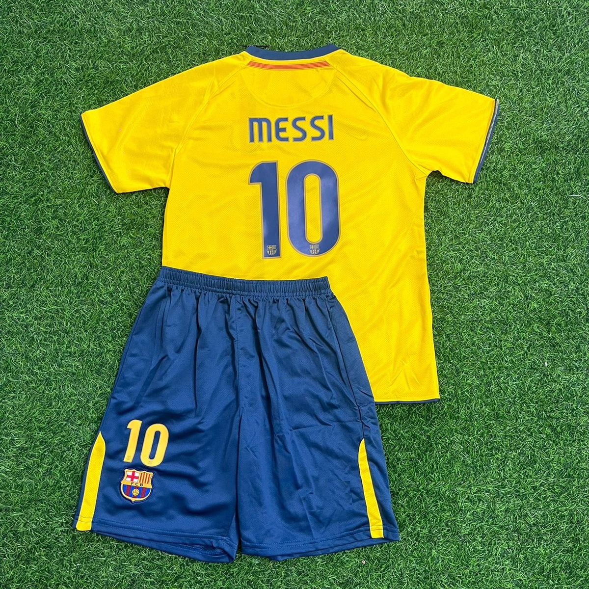 Lionel Messi – Barcelona 2008 2009 Retro Kit Jersey – | Trikot | Maillot Soccer Shirt Pulses Football