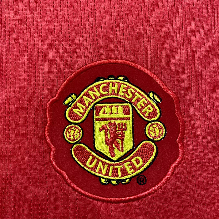 RONALDO #7 Manchester United Retro Jersey Home 2008