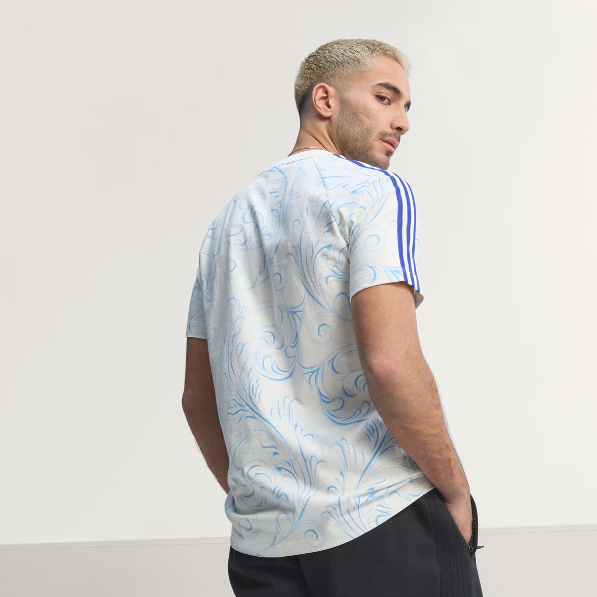 ARGENTINA ORIGINALS ALL OVER PRINT LIFESTYLE - T-shirt desportiva - off-white Pulses Football