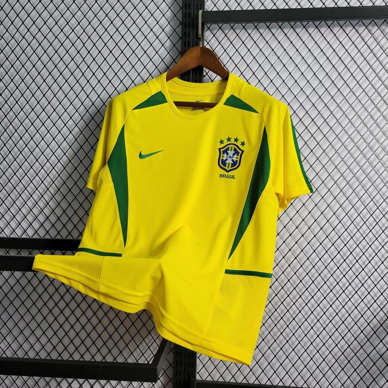 Camisa Brasil - Retrô Copa 2002