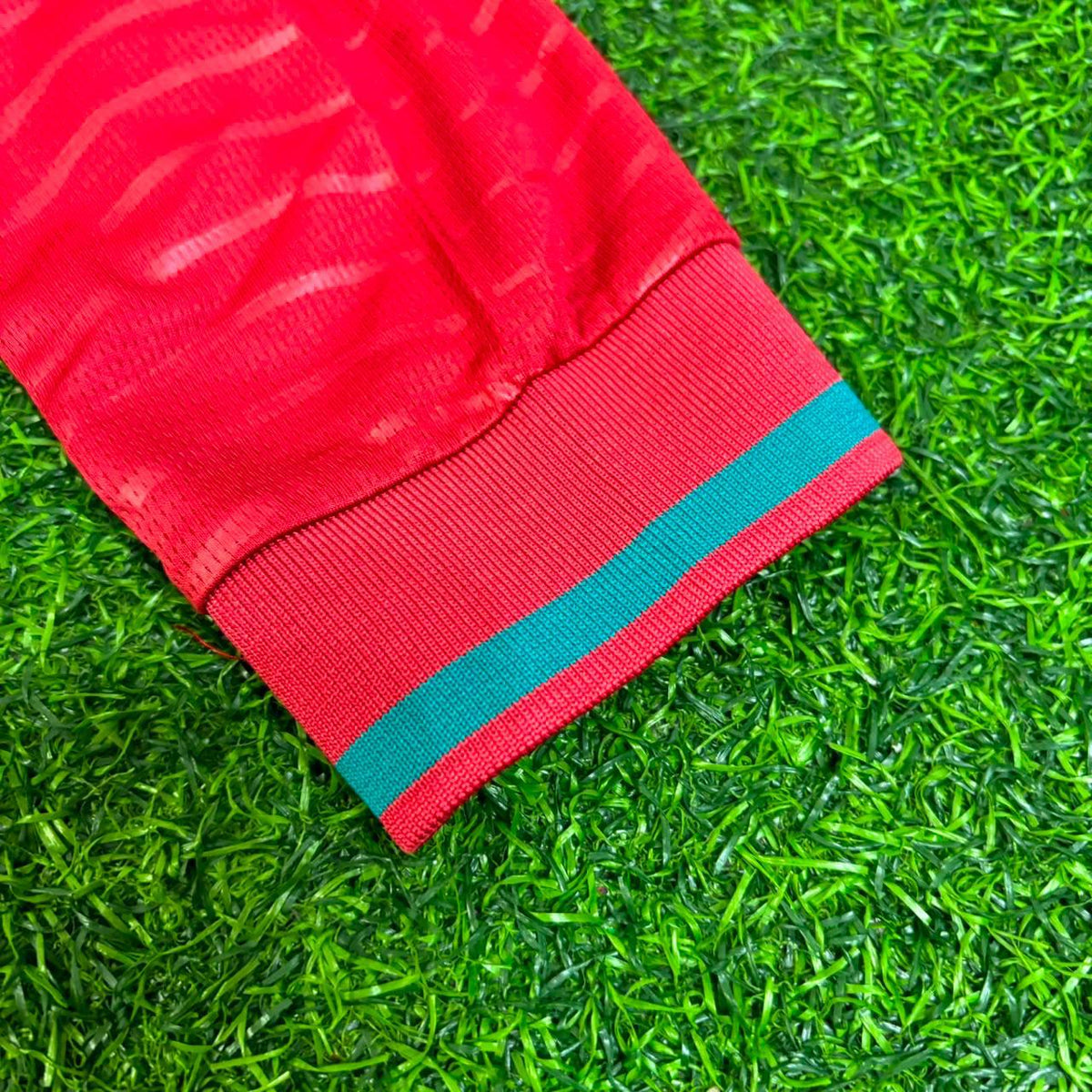 Cristiano Ronaldo Portugal 2026 Red Home New Season Long Sleeve Football Jersey Pulses Football