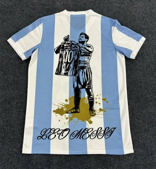 Lionel Messi GOAT Argentina Champion Special Jersey Trikot Maillot Soccer Shirt Pulses Football