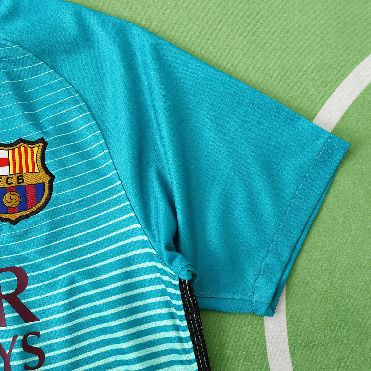 Lionel Messi #10 – Barcelona 2016/17 Away Retro Jersey Trikot Maillot Soccer Shirt Pulses Football