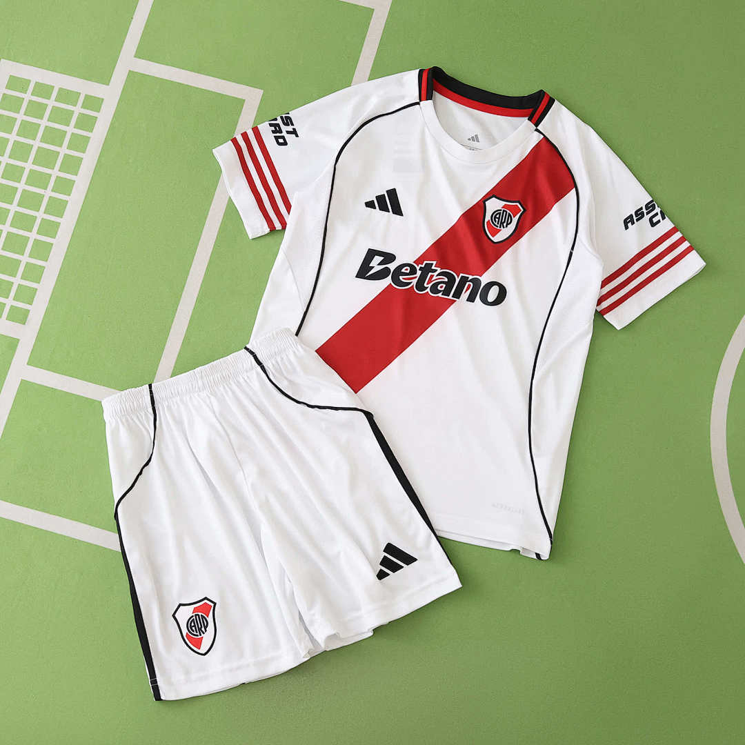 Kids River Plate Home Kit 2025/26 Pulses Football