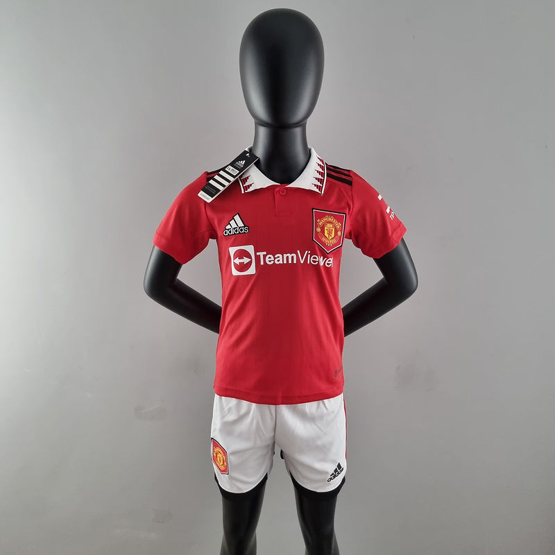 Manchester United Infantil 23-24 Home