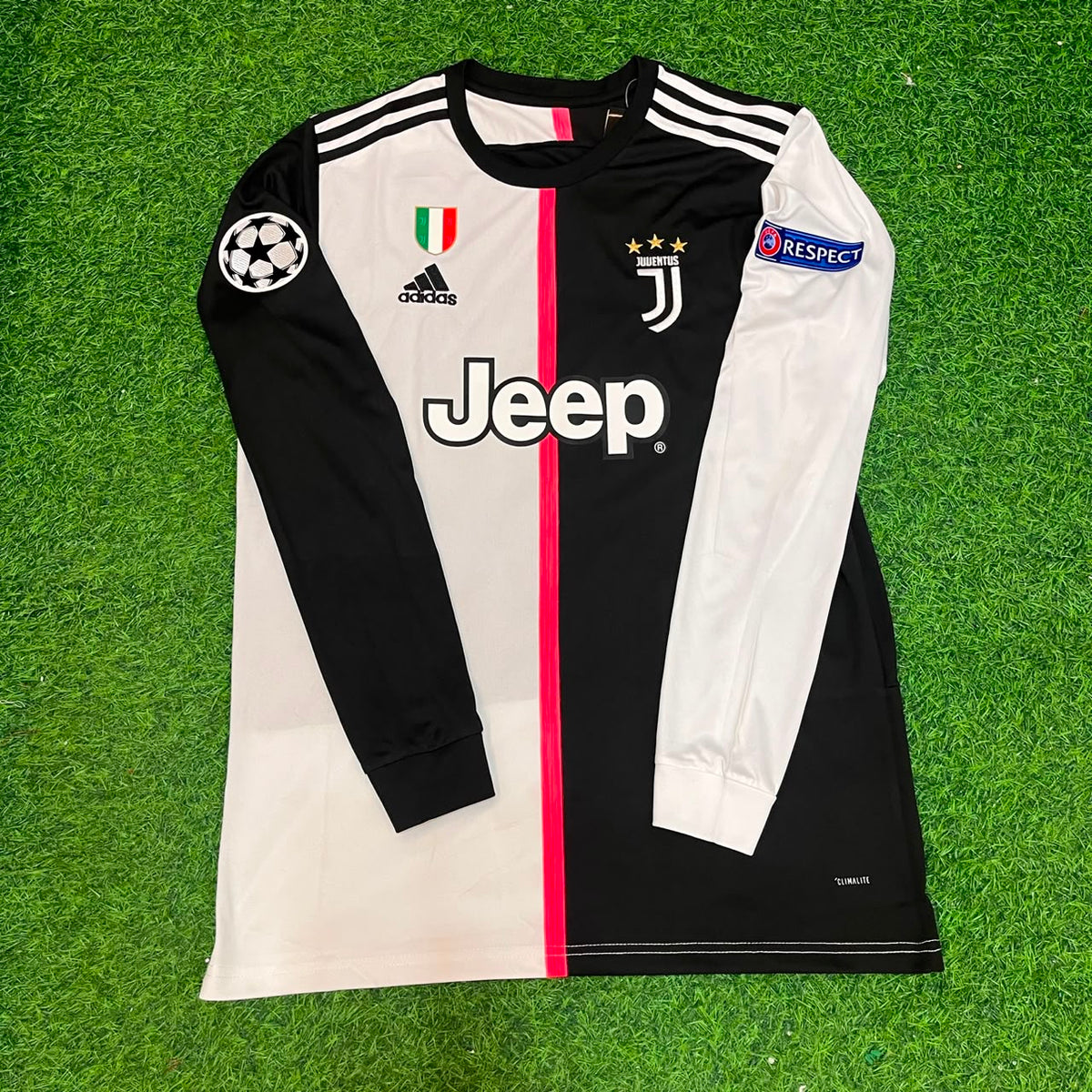 Blaise Matuidi 14- Juventus Long Sleeve 2019 2020 Retro White Black Jersey Trikot Maglia Pulses Football
