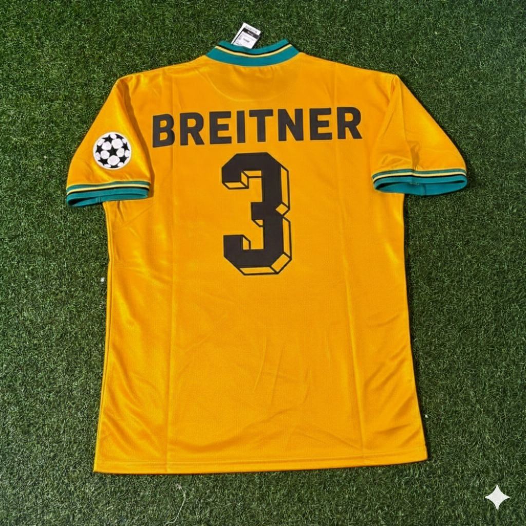 Paul Breitner Bayern Munich Yellow Retro Football Jersey Kit Pulses Football