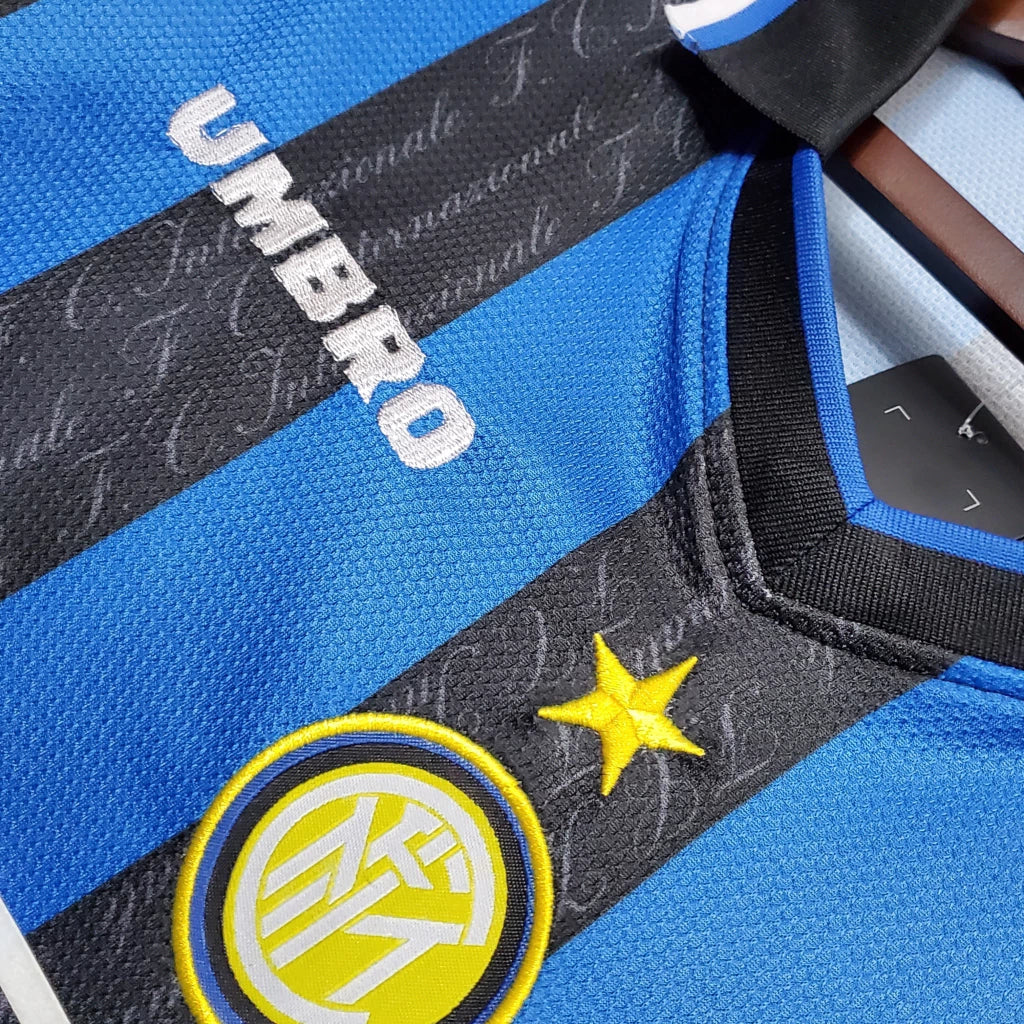 Inter Milan 1997 I Home Jersey - Retro Version Pulses Football