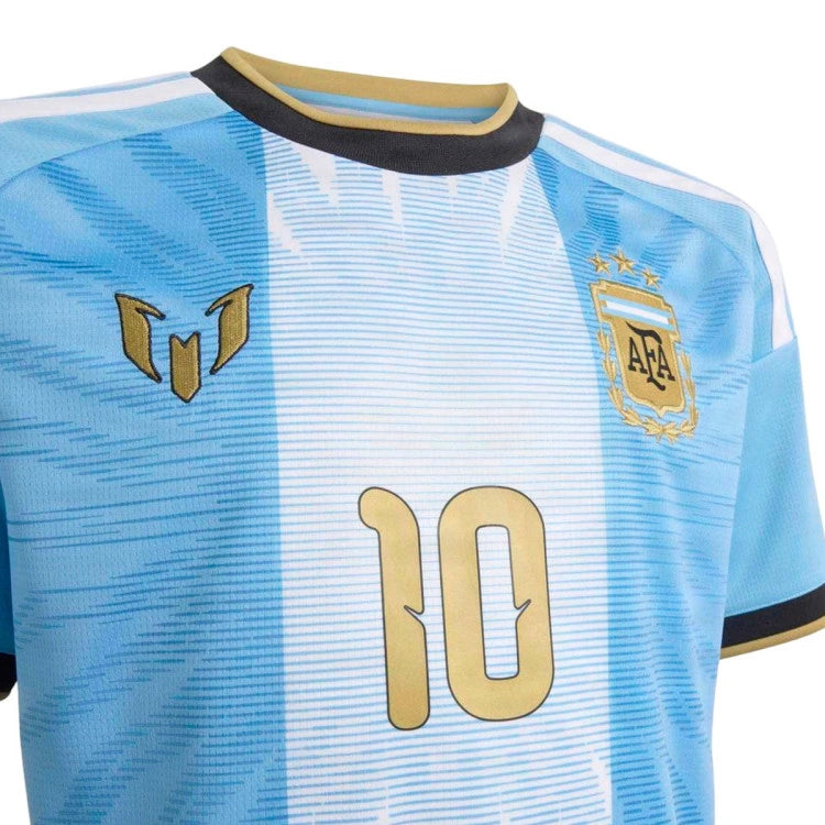 Kids Kit Argentina Messi 10 Fan Jersey Shirt 2026 Pulses Football