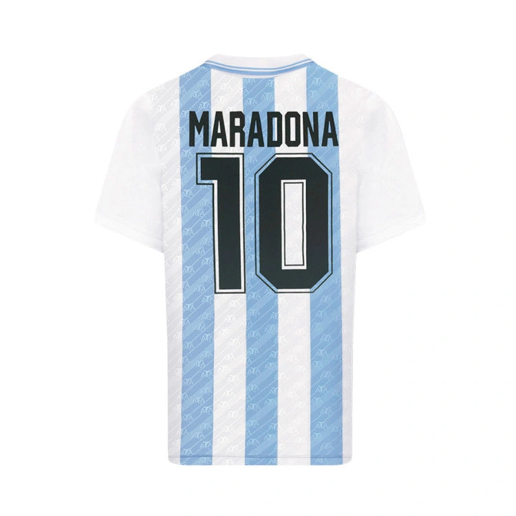 Argentina Legends Duo – Maradona & Messi Special Edition Fan Shirt Pulses Football