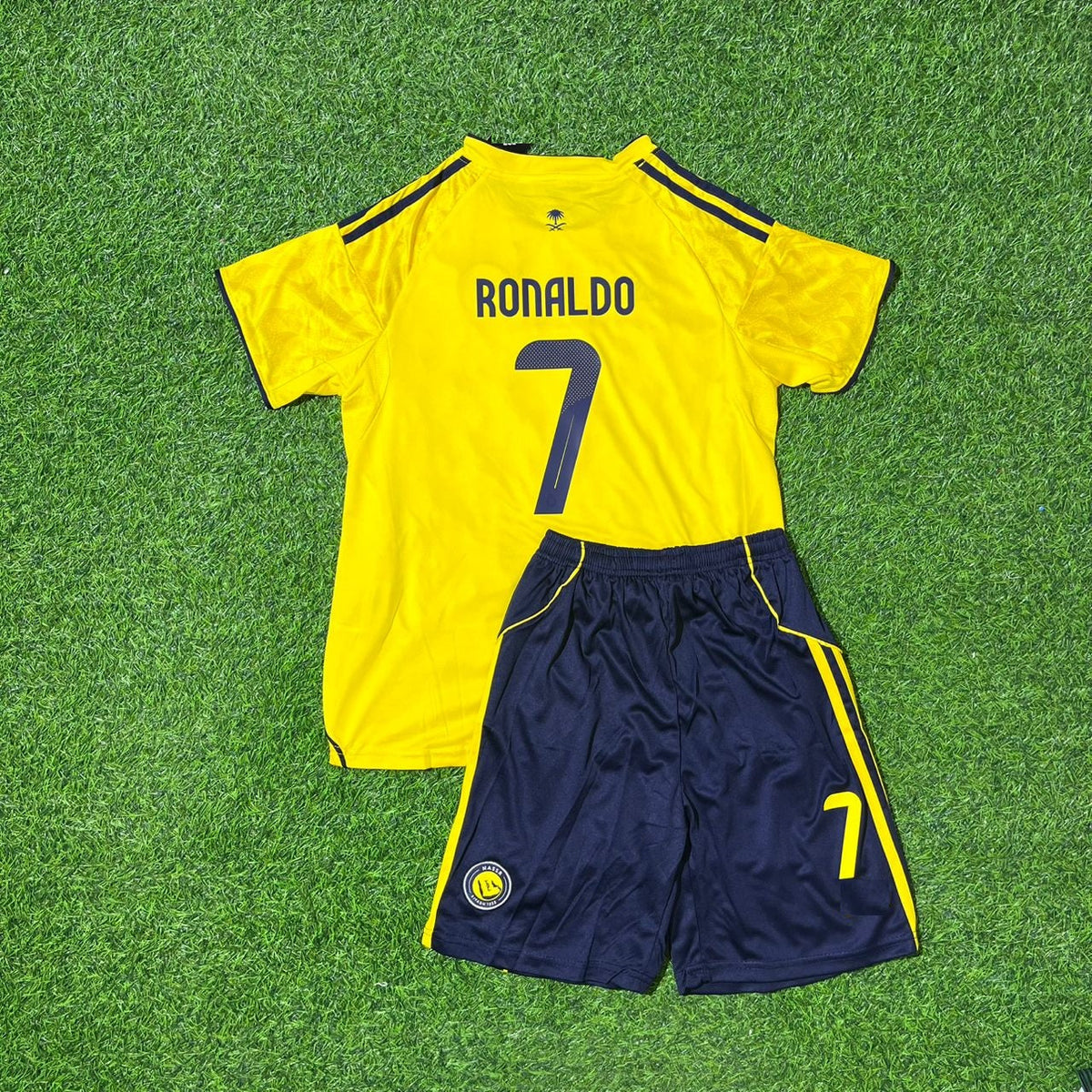 Cristiano Ronaldo CR7 Al Nassr Saudi 2025/2026 New Season Football Jersey Kit Pulses Football