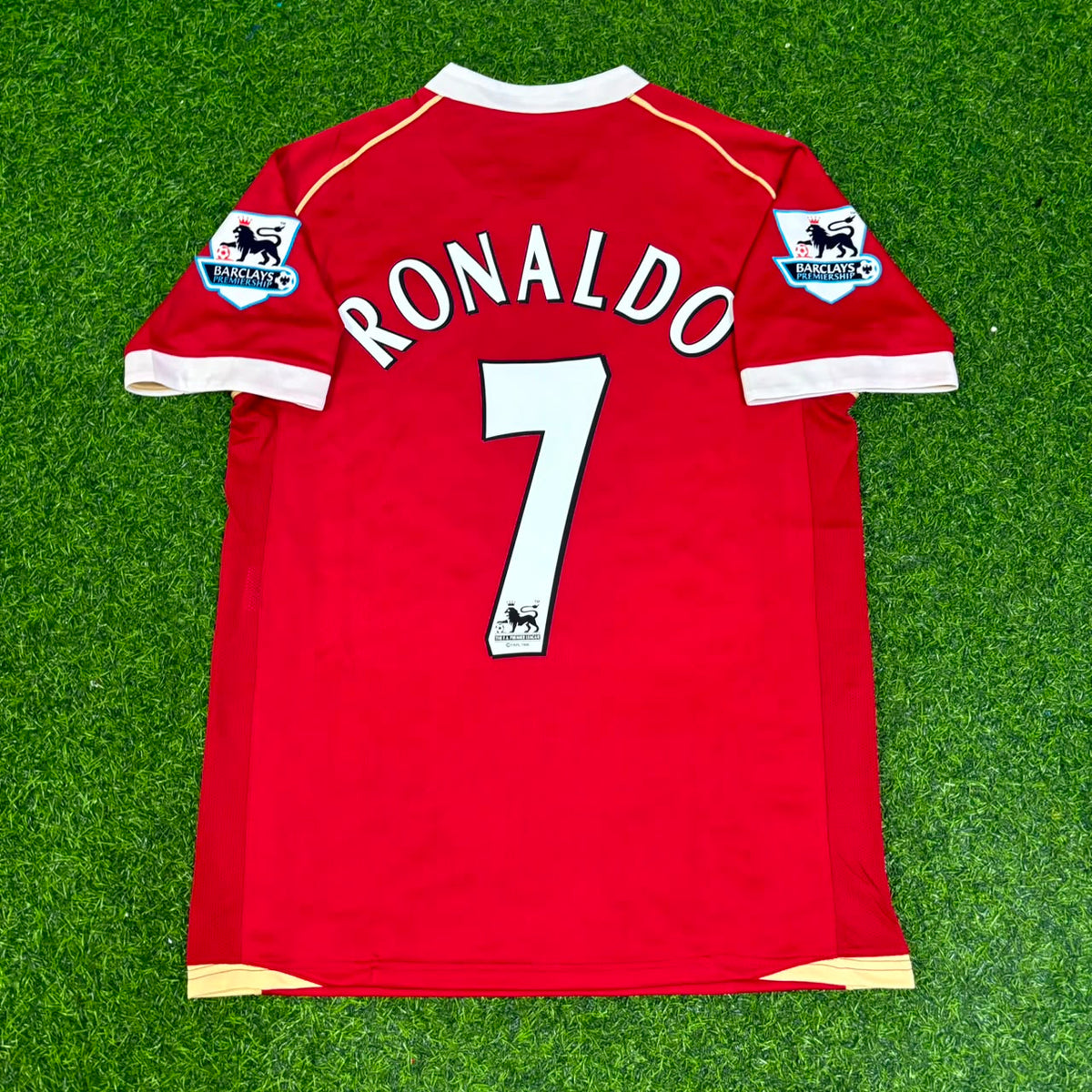 Cristiano Ronaldo #cr7 Manchester United 2006/07 Red Jersey Trikot Maglia Pulses Football